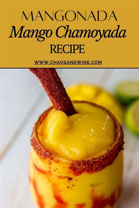 Easy Mangonada Mango Chamoyada Recipe