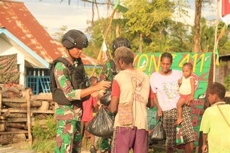 Inilah Aksi Nyata Ksatria Pandawa Kostrad Bantu Masyarakat Pedalaman