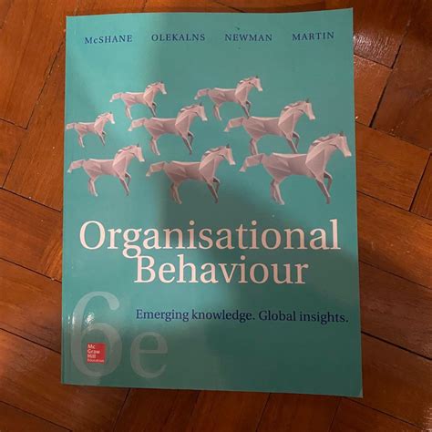 Murdoch Kaplan Bus Textbook Organisational Behavior Hobbies Toys