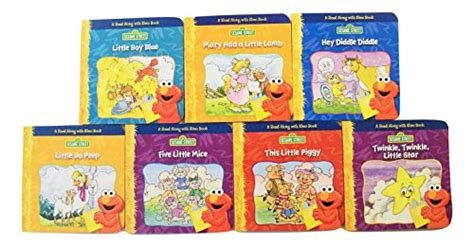 Buy Sesame Street 7 Piece Read Along Set Little Boy Blue Mary Had A