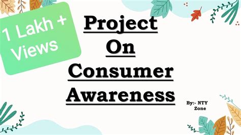 Project On Consumer Awareness Class 10 Youtube