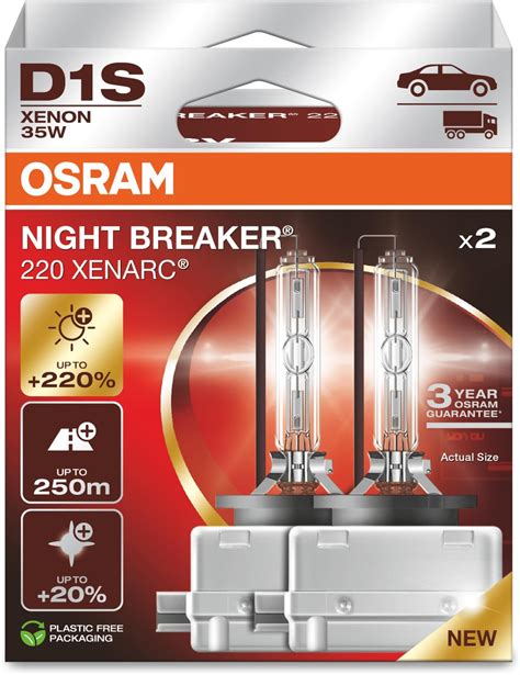 Amazon fr Ampoule xénon Osram série originale D1S 35W PK32d 2 66140