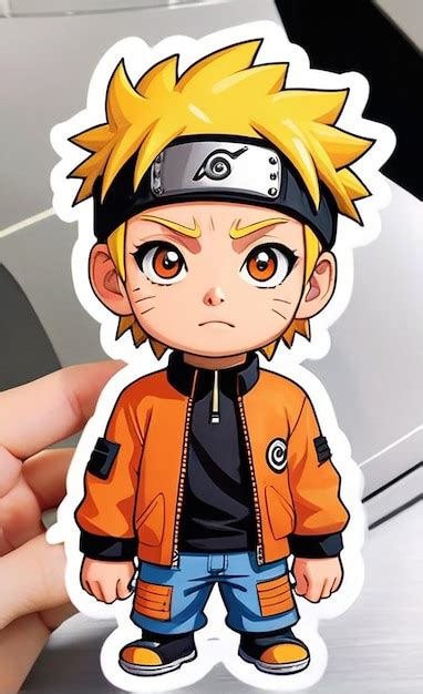 Premium AI Image | naruto cute kid