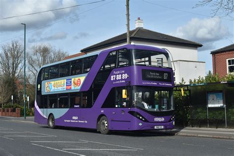 Nottingham City Transport Yn Svz Purple Line Flickr