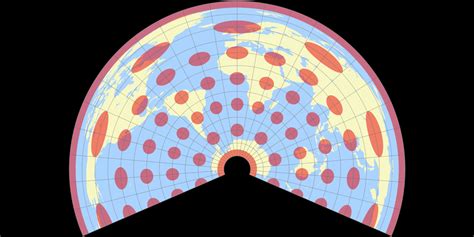 S Equidistant Conic Vs A Projection Compare Map Projections