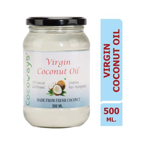 Mono Saturated Cold Pressed Virgin Coconut Oil Ml Grade A