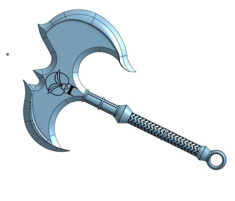 Darius Axe From League Of Legends Stl 3d Files For 3d Etsy