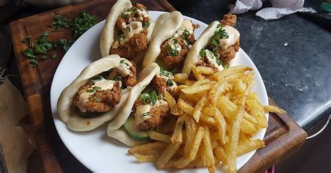 Fried Chicken Steamed Buns Imgur