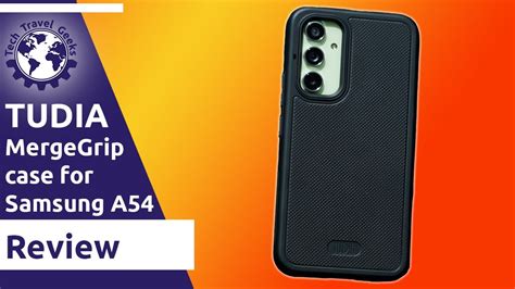 TUDIA MergeGrip Case For Samsung A54 Unboxing And Review Matte Black