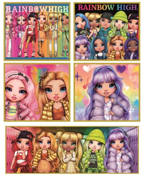 Puzzle Rainbow High Idées de cadeaux originaux Europosters