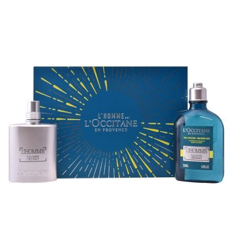 Set L Homme Cologne Cedrat Eau De Toilette Gel De Ducha L Occitane