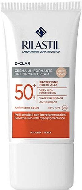 Photoprotective Cream Rilastil Sun System D Clar Uniforming Cream Spf