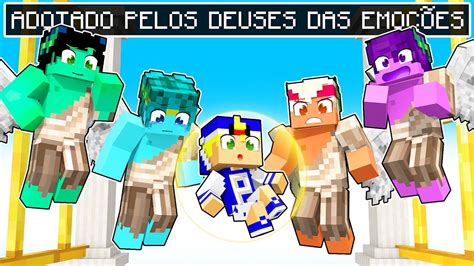 Paulinhu Foi Adotado Pelos Deuses Das Emo Es No Minecraft Youtube