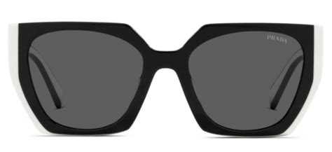 Authentic Prada Sunglasses Pr 15ws 09q5s0 Black Wdrak Grey Lens 54mm New 8056597437509 Ebay