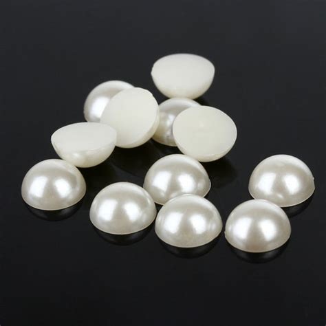 Half Pearls Mm Half Pearls Cream Half Pearls Ivory Half