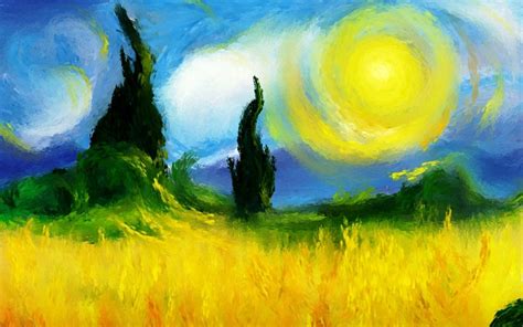 Sfondi Luce Del Sole La Pittura Cielo Opera D Arte Surreale