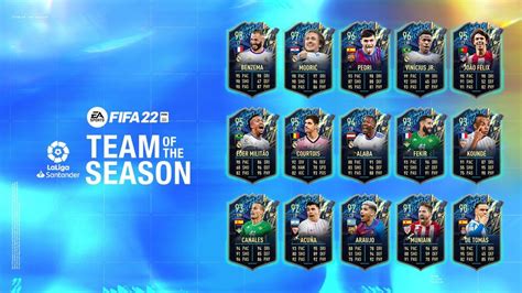 Team Of The Season Tots De Laliga Santander En Fifa 22 Movistar Esports