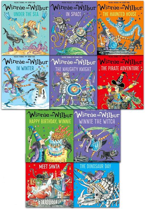 Winnie And Wilbur Collection Books Set By Valerie Thomas Winnie The