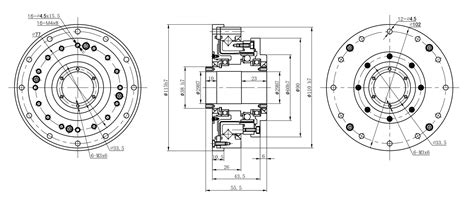 Lhs G C Iii Harmonic Gearboxes Almer Sk