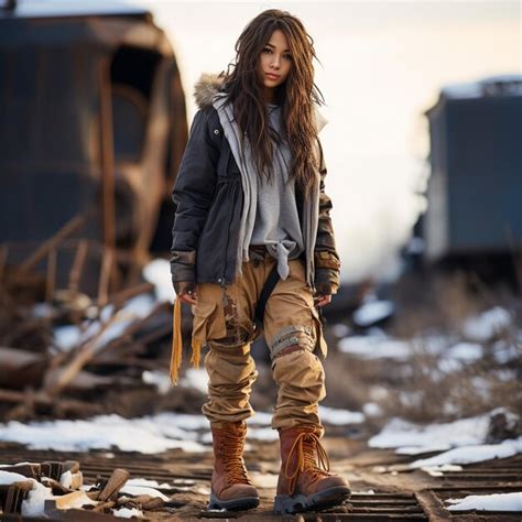 Premium Photo | Post Apocalyptic Fashion