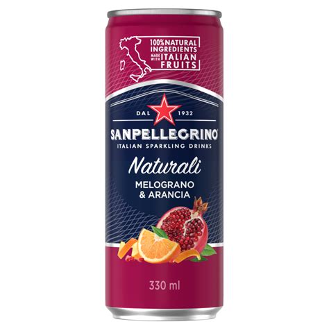 Sanpellegrino Melograno Aranciata Plech Cl E Shop Global Wines