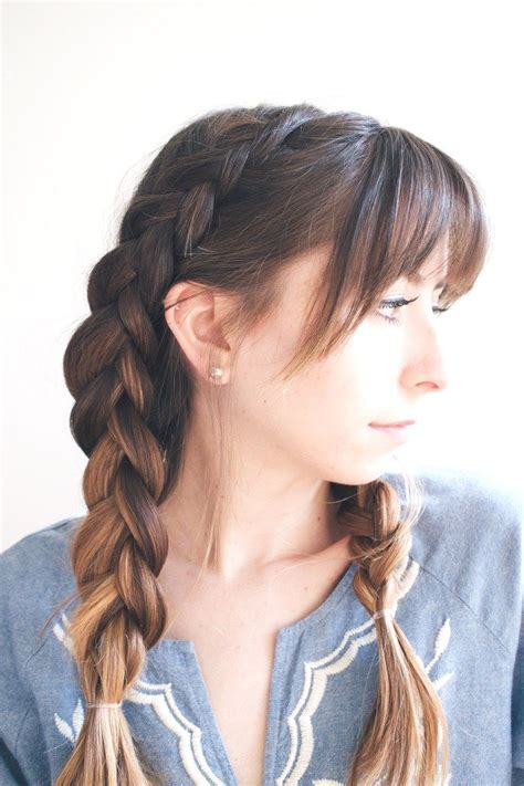 20 Best Collection of Braid Hairstyles with Braiding Bangs