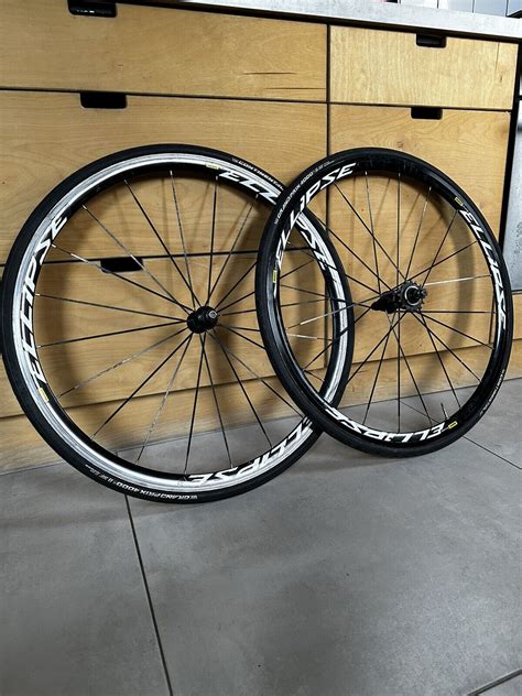 Mavic Ellipse Track Pista Wheels 700c Continental Grand Prix 4000 Tyres Fixed Gear Frenzy