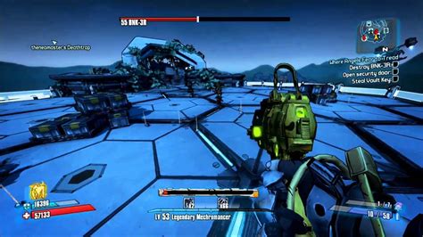 Borderlands 2 Uvhm Bnk3r Boss Fight The Sham Drop Youtube