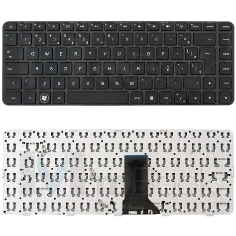 Teclado Hp Dv Dv Br Dv Br Dv Br C Moldura