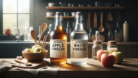 Apple Cider Vinegar Vs White Vinegar Uses Differences