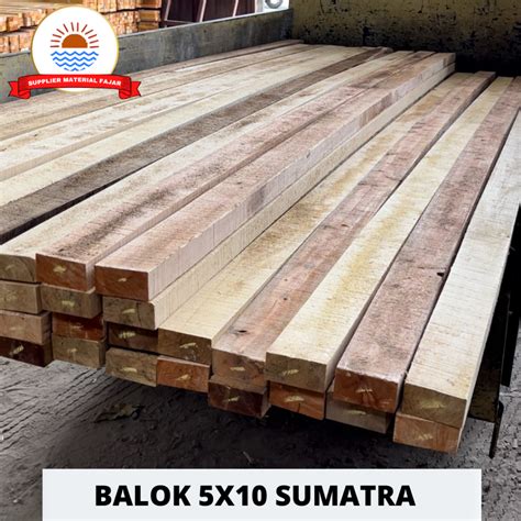 Jual Kayu Balok 5x10 Sumatra Ukuran Full Shopee Indonesia