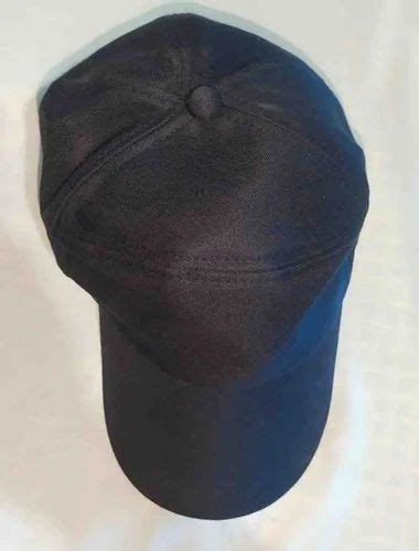 Black Cotton Cap For Summer At Rs 38 Piece In Gurugram ID 2852755161373