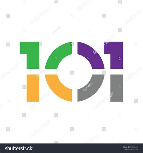 logo vector initial  path color stock vector royalty