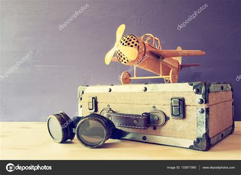 Vintage toy plane Stock Photo by ©tomert 133871560