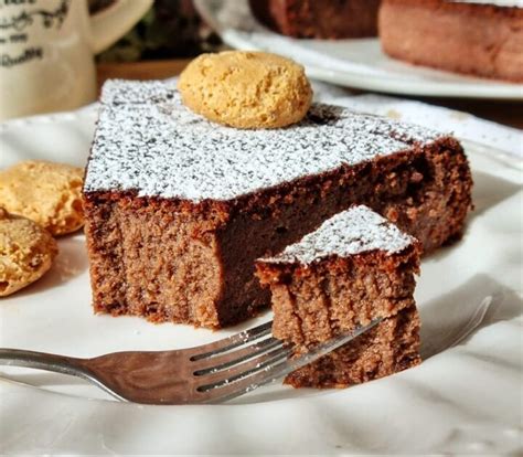 TORTA CREMOSISSIMA DI RICOTTA CIOCCOLATO E AMARETTI Dolce Senza Farina