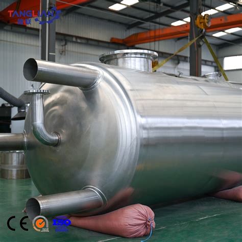 Chlorine Resistant Stainless Steel Pressurized Horizontal Storage Tank