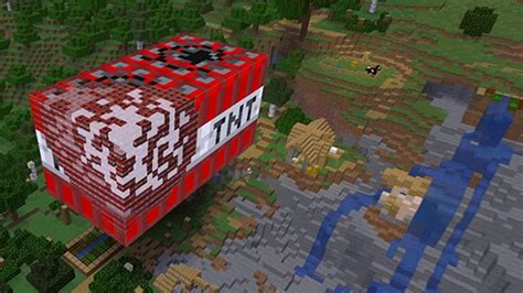 2 Giant Tnt Block Explosion In Minecraft Experiment Youtube