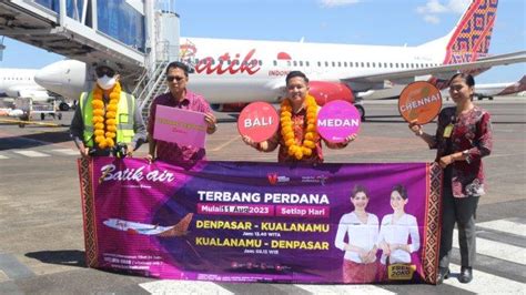 Penerbangan Domestik Bandara Ngurah Rai Bertambah Batik Air Layani