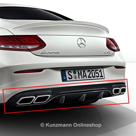 Genuine Mercedes Benz C Class Spoilers Diffusers