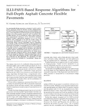 Fillable Online Onlinepubs Trb Structural Evaluation Of Full Depth