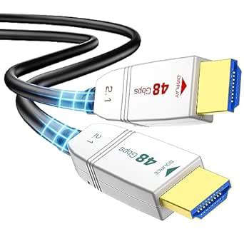 Amazon FeizLink 8K Fiber Optic HDMI Cable 15FT 48Gbps Ultra High