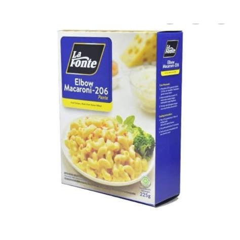 Jual La Fonte Elbow Macaroni Box Gr Shopee Indonesia