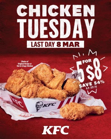 Kfc Chicken Tuesday Promotion For