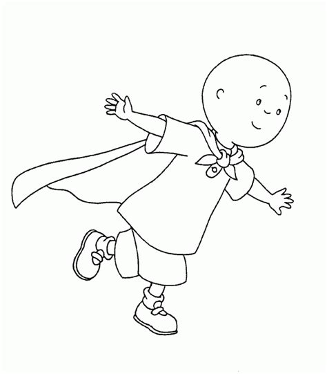 Dessins De Coloriage Caillou Imprimer Sur Laguerche Page