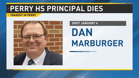 Perry Principal Dan Marburger succumbs to wounds after high school mass shooting