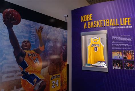 Kobe Bryant Exhibit at the Basketball Hall of Fame - Springfield BID