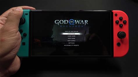 God Of War Ragnarok New Game On Nintendo Switch Oled Youtube