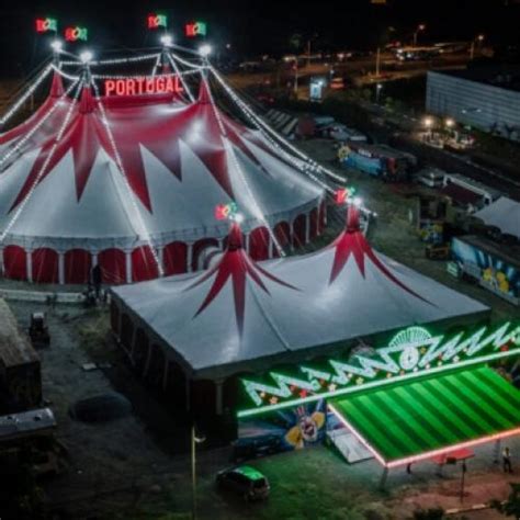 Circo Portugal Internacional um dos maiores do mundo começa a ser mo