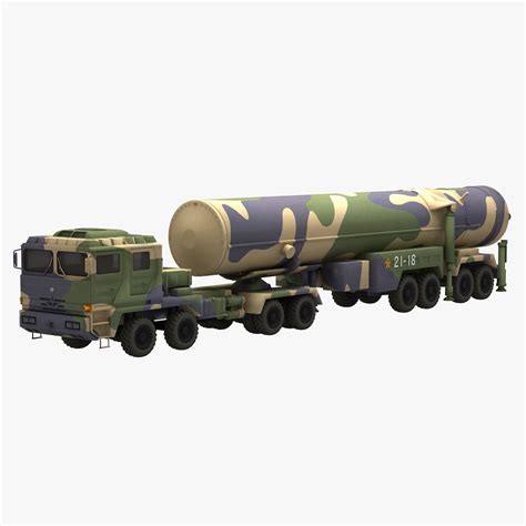 Chinese DF-31 Missile 3D Model $159 - .3ds .fbx .max .obj - Free3D