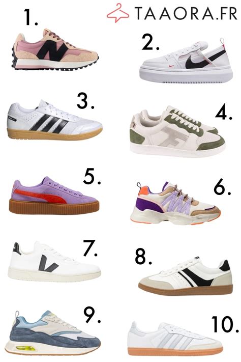 Baskets Tendance Printemps T Nike Adidas New Balance Puma